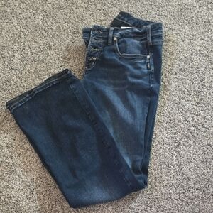 Silver Jeans Dark Blue Bootcut Stretch Denim